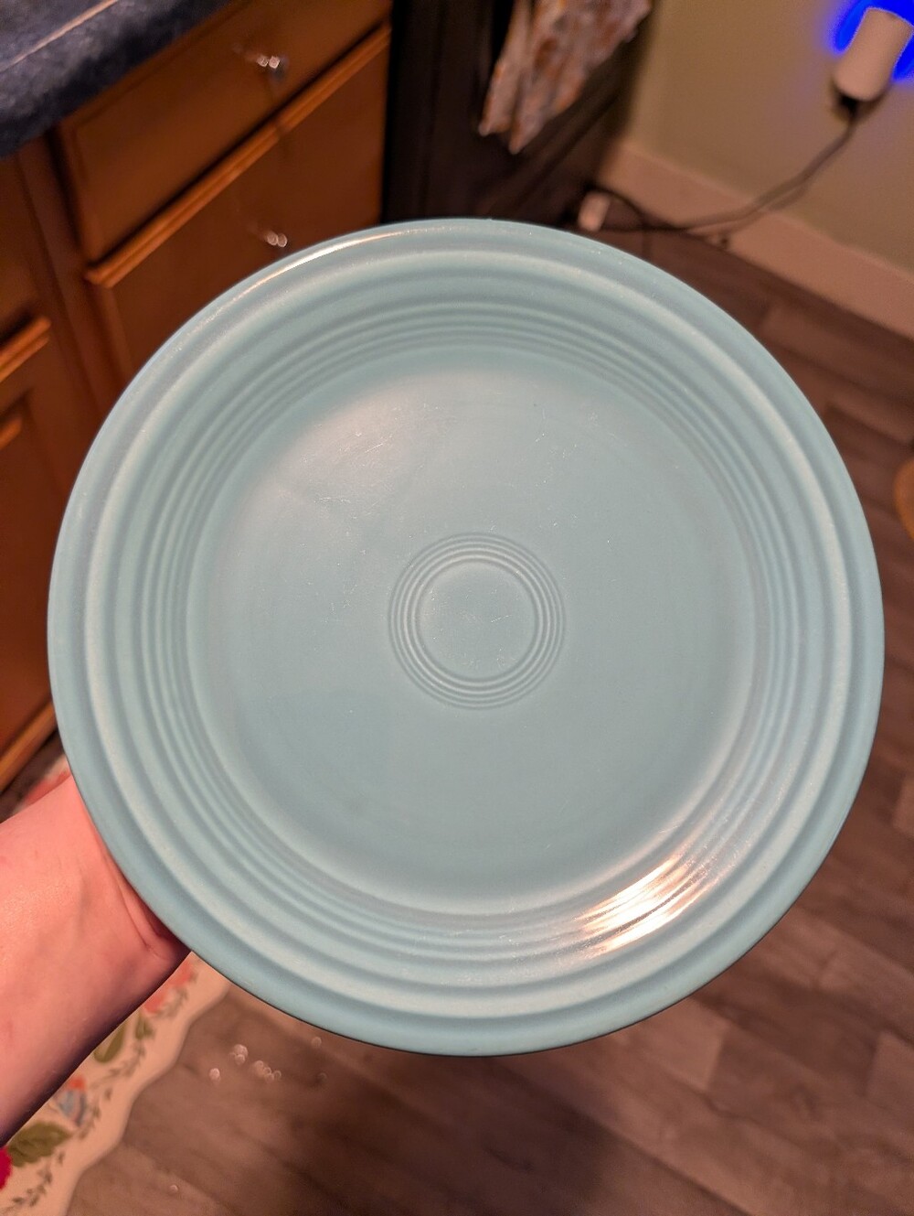 Fiestaware luncheon plate 9" Rim